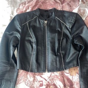 Vintage leather jacket!